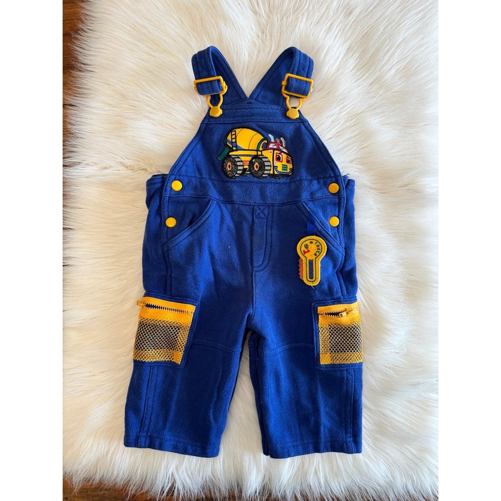 Vintage‎ Buster Brown Construction Cement Truck Overalls 12 m